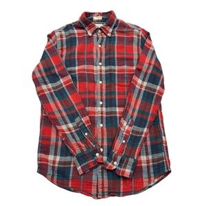 J. Crew Flannel Button Down Size S